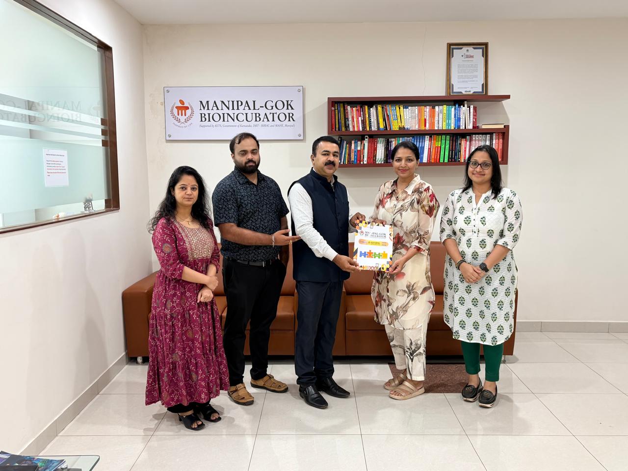 S. K. AI Pvt. Ltd. team at Manipal Bio-Incubator Program